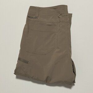 Columbia Convertible Pants Omni-Shade Sun Protection Outdoor Men's size 34x32